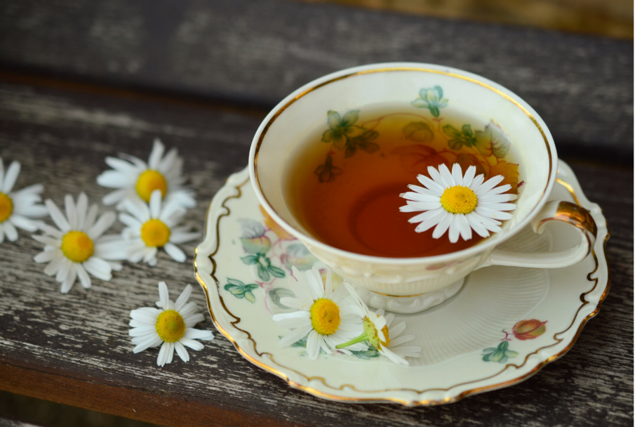 9.Chamomile tea